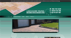 Desktop Screenshot of lancashirepaving.co.uk