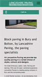 Mobile Screenshot of lancashirepaving.co.uk